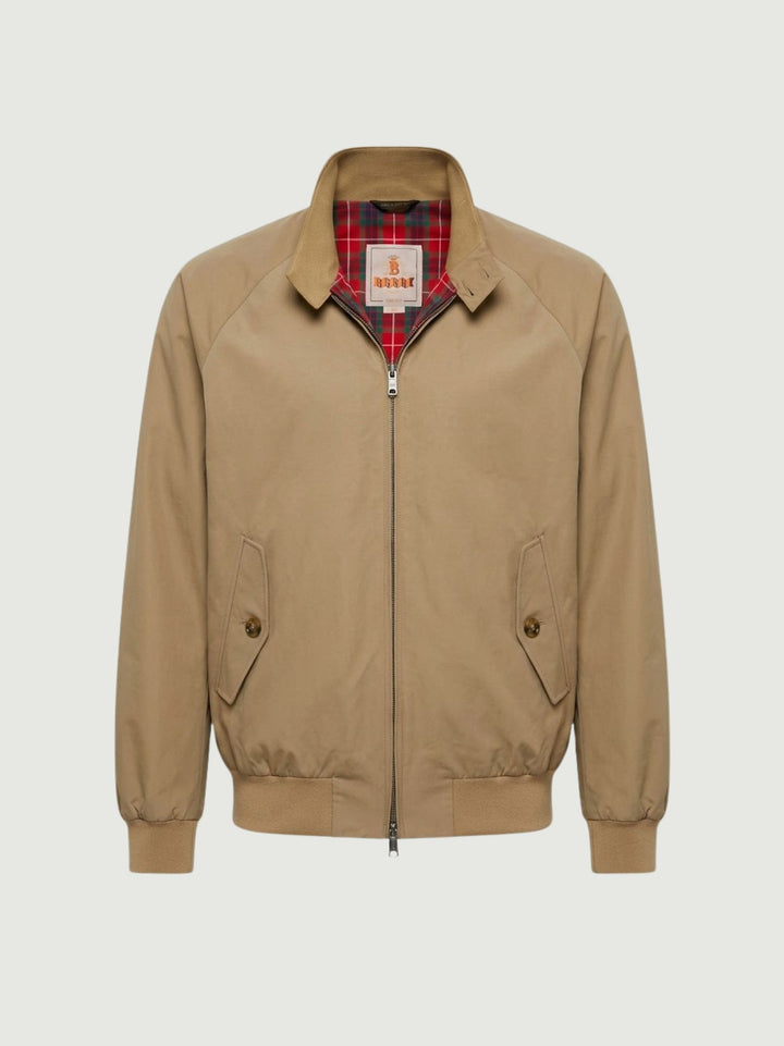Giacca G9 Harrington Jacket Tan BRCPS0001 710 BARACUTA 