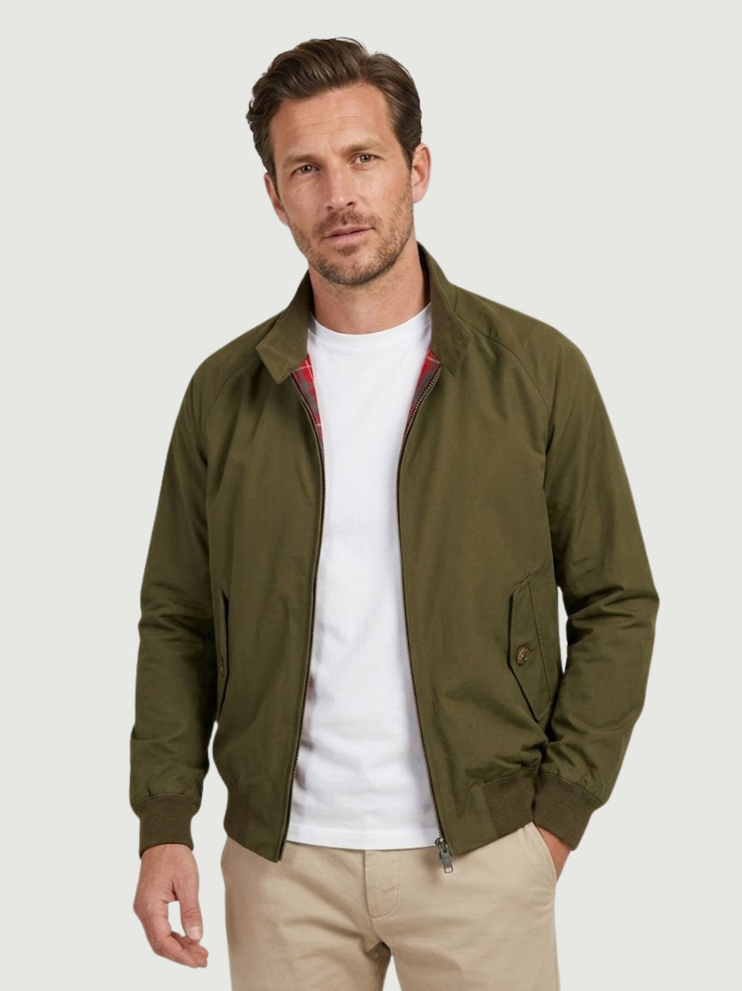 Giacca G9 Harrington Jacket Beech BRCPS0001 8185 BARACUTA 