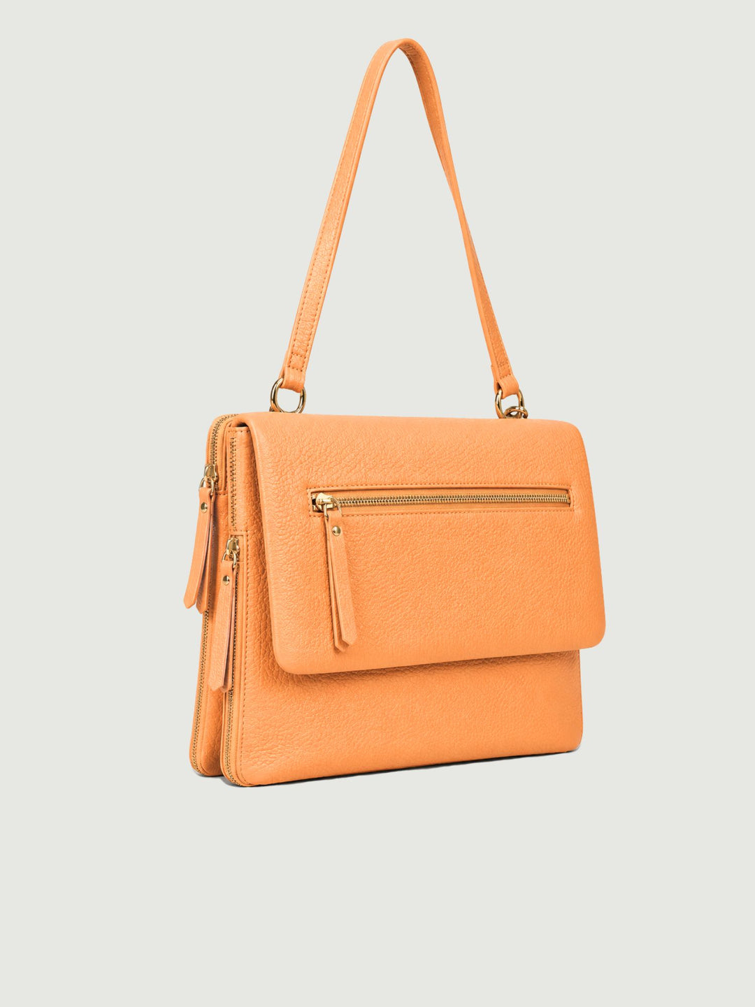 Borsa a spalla Luna in pelle martellata pesca LUNA PESCA BIMOR 