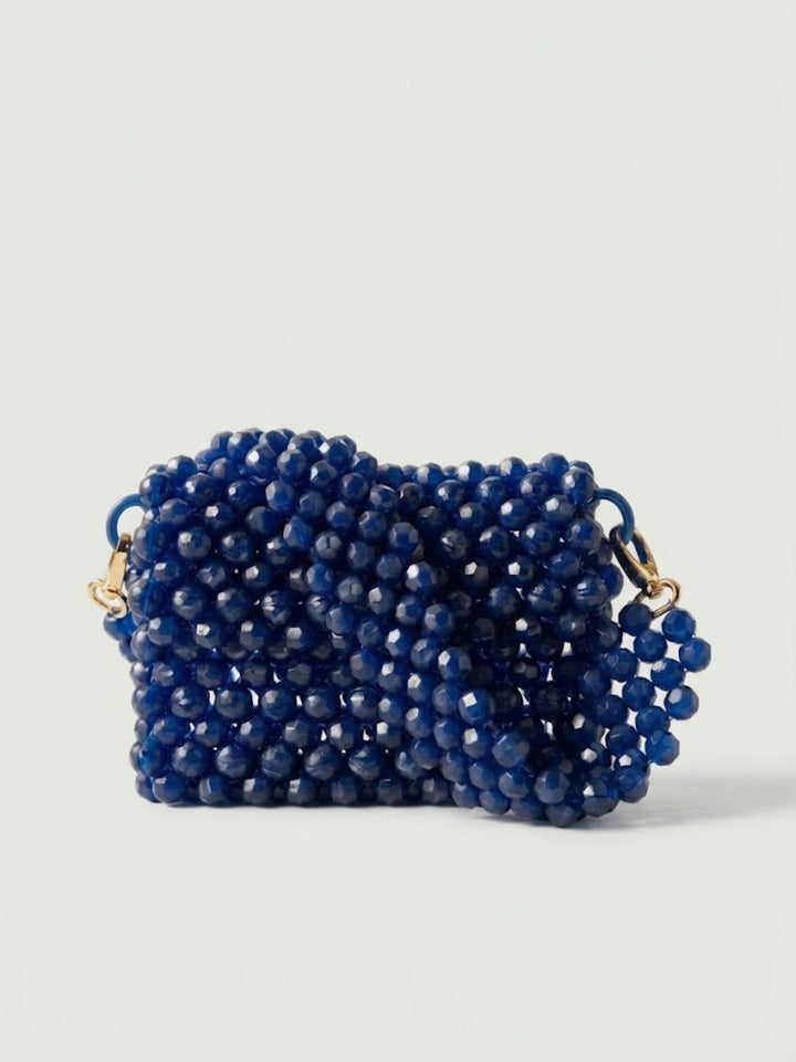 Borsa a spalla Cinderella in resina blu NEW CINDERELLA BLU BIMOR 