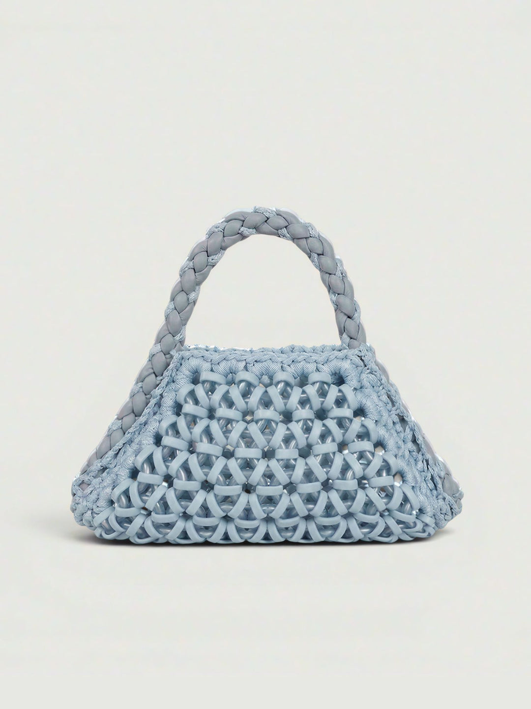 Borsa a mano Small Crush azzurro polvere SMALL CRUSH AZZURRO BIMOR 