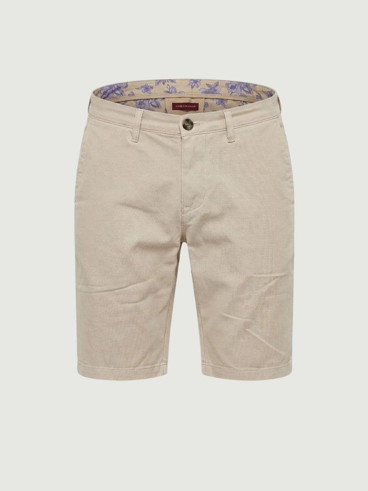 Bermuda in cotone piquet beige BU26S29BEPA1576PIQUET 110 ANDREA MORANDO 