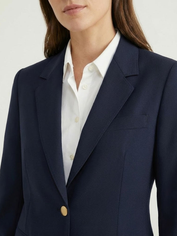 Blazer monopetto blu navy 3629 6089 ANDREA MORANDO 