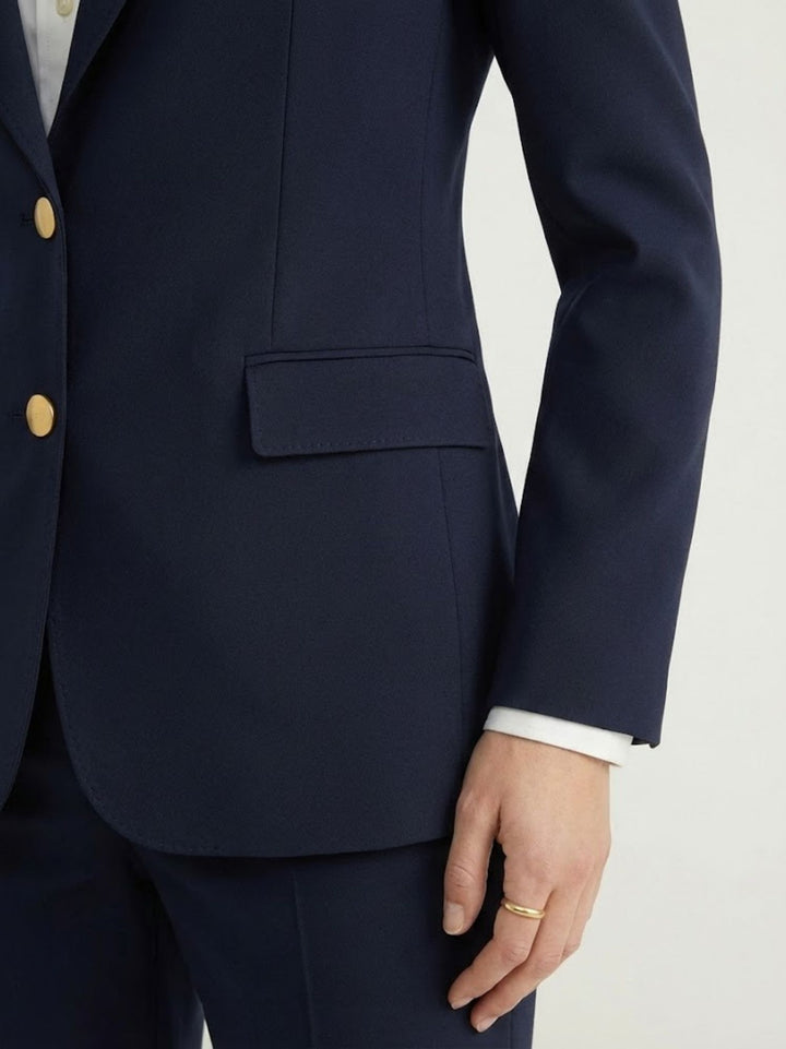 Blazer monopetto blu navy 3629 6089 ANDREA MORANDO 