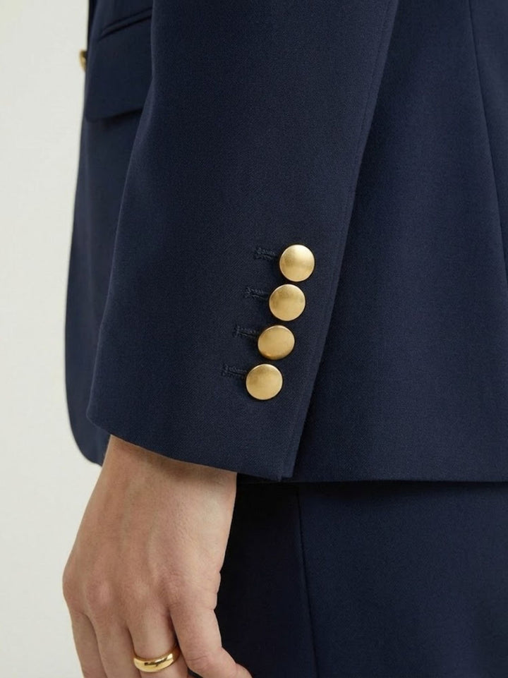 Blazer monopetto blu navy 3629 6089 ANDREA MORANDO 