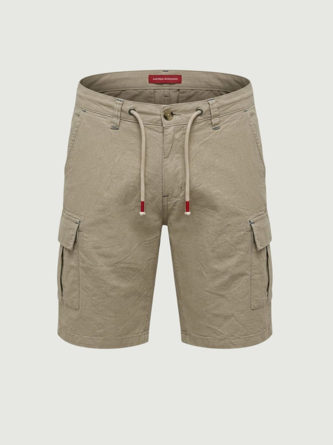 Bermuda con coulisse sabbia BR010587 SAND ANDREA MORANDO 