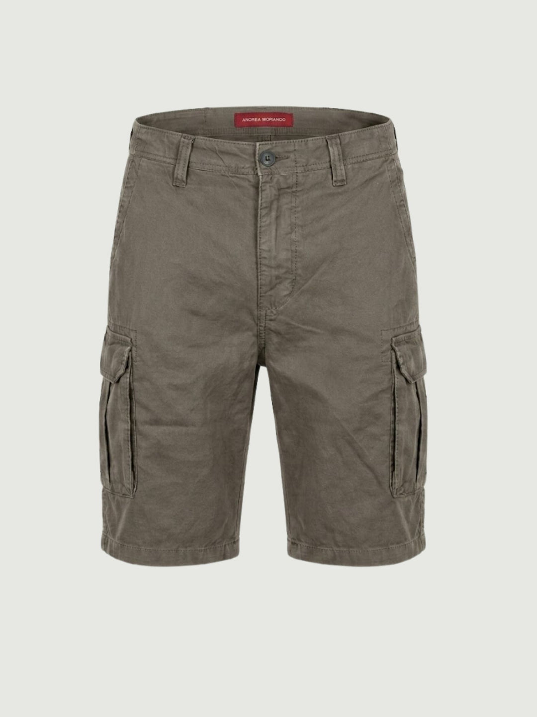 Bermuda cargo in cotone verde miilitare BR010673 ARMY ANDREA MORANDO 
