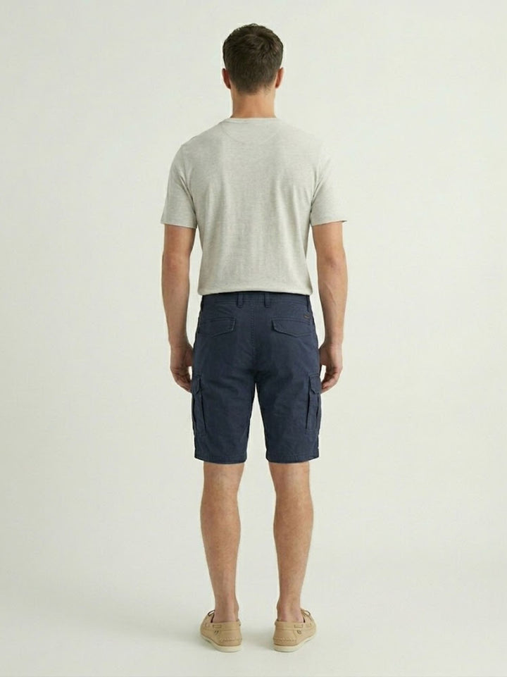 Bermuda cargo in cotone navy BR010673 NAVY ANDREA MORANDO 
