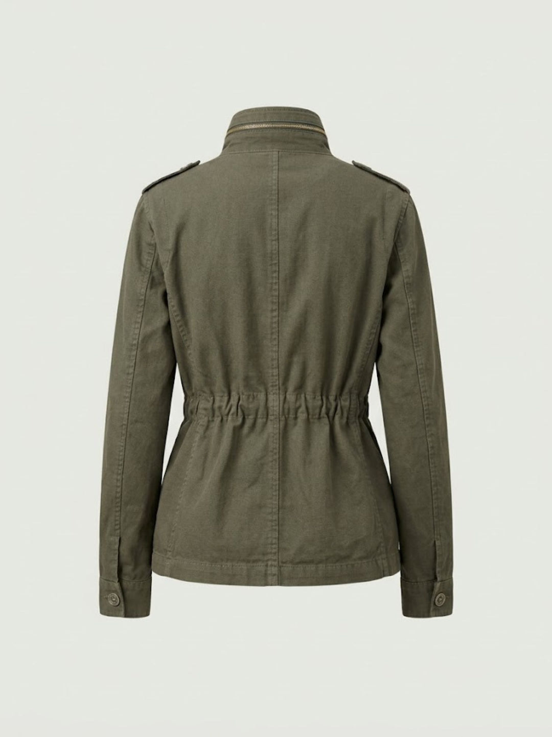 Field Jacket in cotone verde militare JK025337D VERDE ANDREA MORANDO 