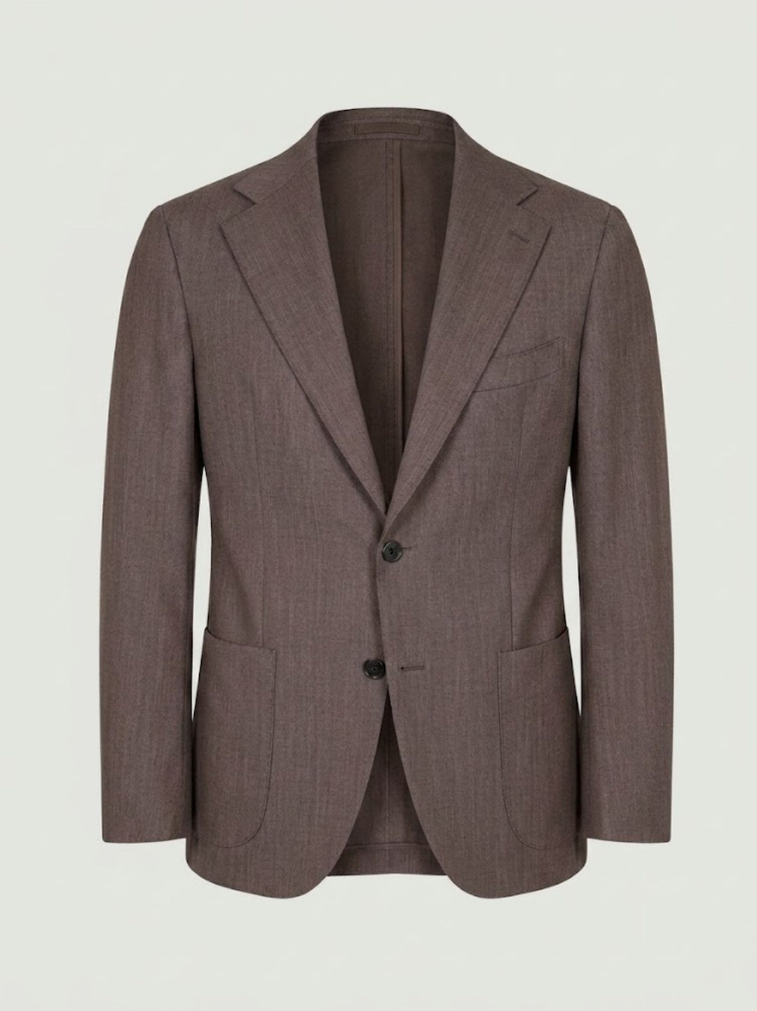 Blazer monopetto marrone CARABINA MORO ANDREA MORANDO 