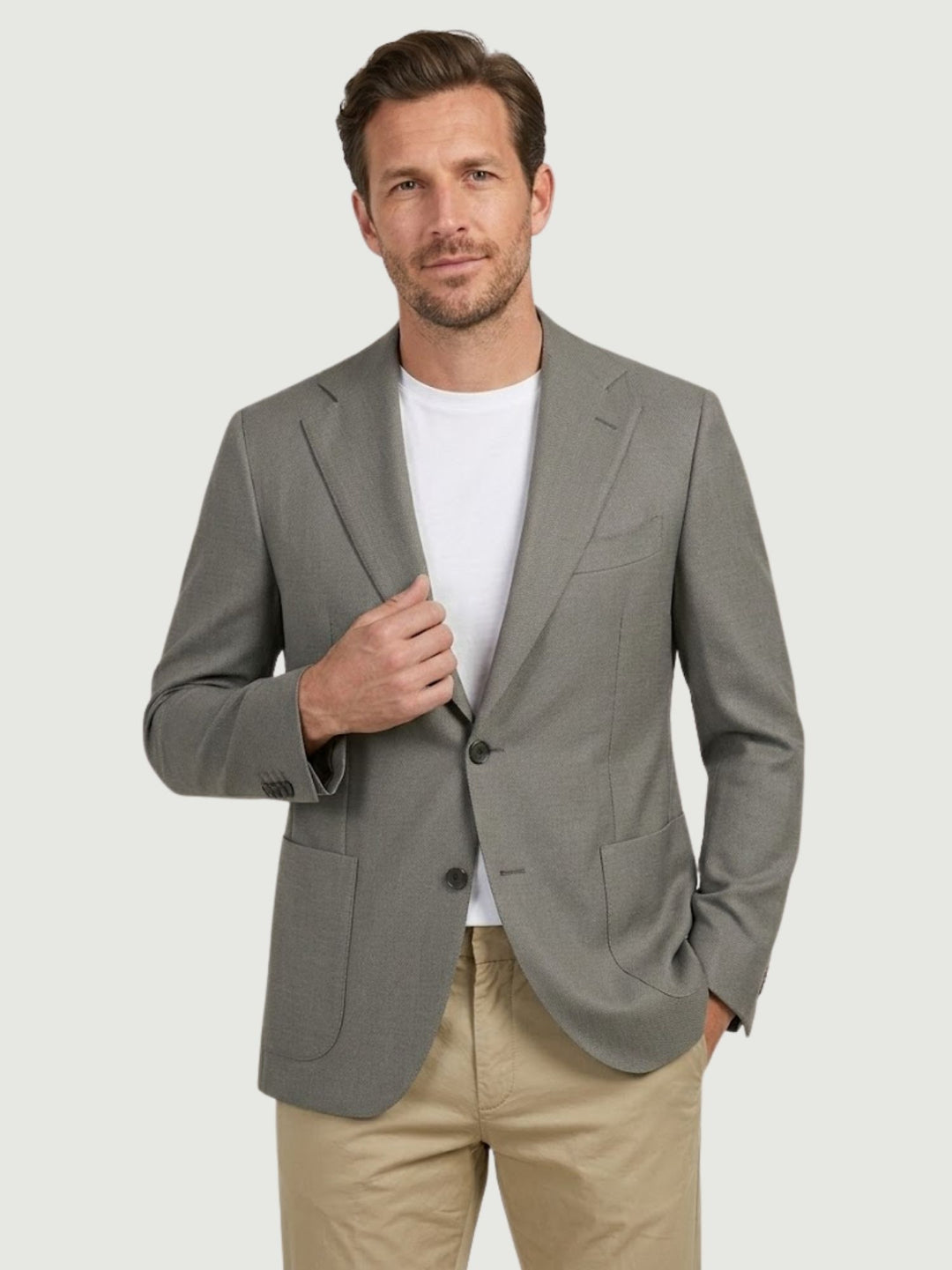 blazer monopetto grigio MARLBORO 1 ANDREA MORANDO 