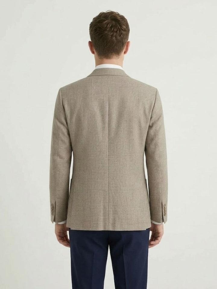Blazer fiammato tortora MICHIGAN 3 ANDREA MORANDO 