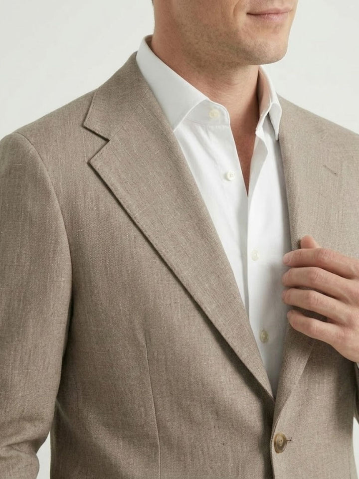 Blazer fiammato tortora MICHIGAN 3 ANDREA MORANDO 