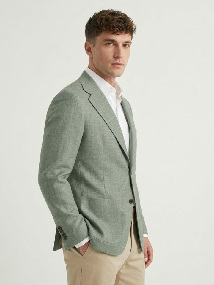 Blazer fiammato salvia MICHIGAN 8 ANDREA MORANDO 