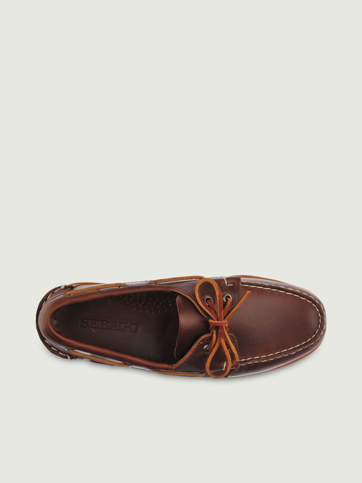 Mocassino Docksides Portland in pelle cerata marrone 70000G0 A20 SEBAGO 