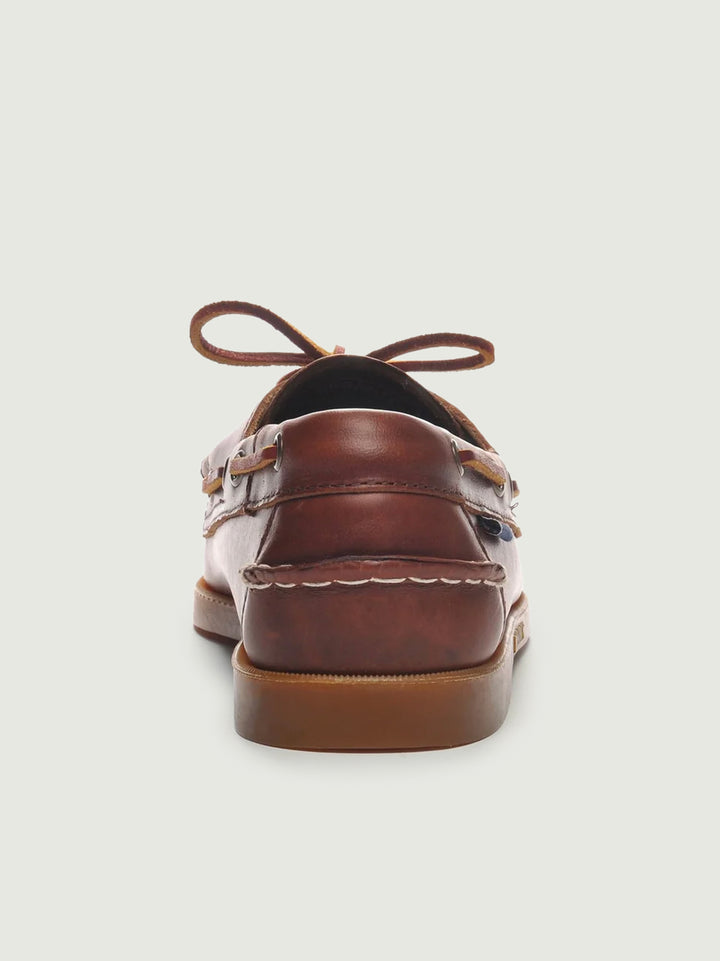 Mocassino Docksides Portland in pelle cerata marrone 70000G0 A20 SEBAGO 