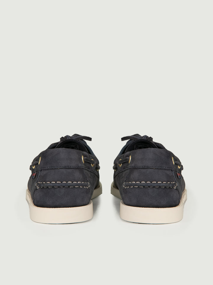 Mocassino Docksides Portland Nubuck blu 7000GA0 A97 SEBAGO 
