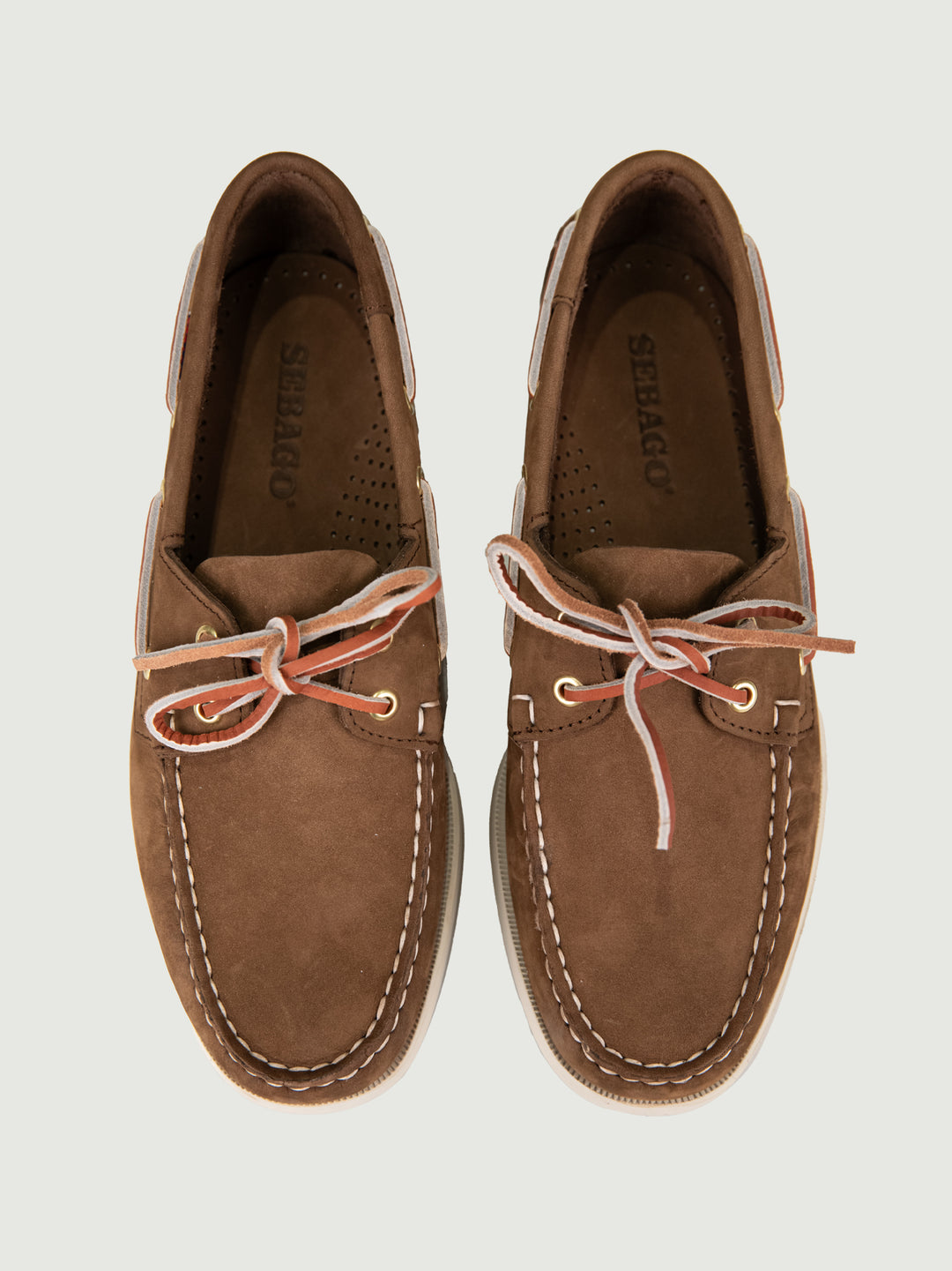 Mocassino Docksides Portland Nabuck marrone 7000GA0 ACO SEBAGO 