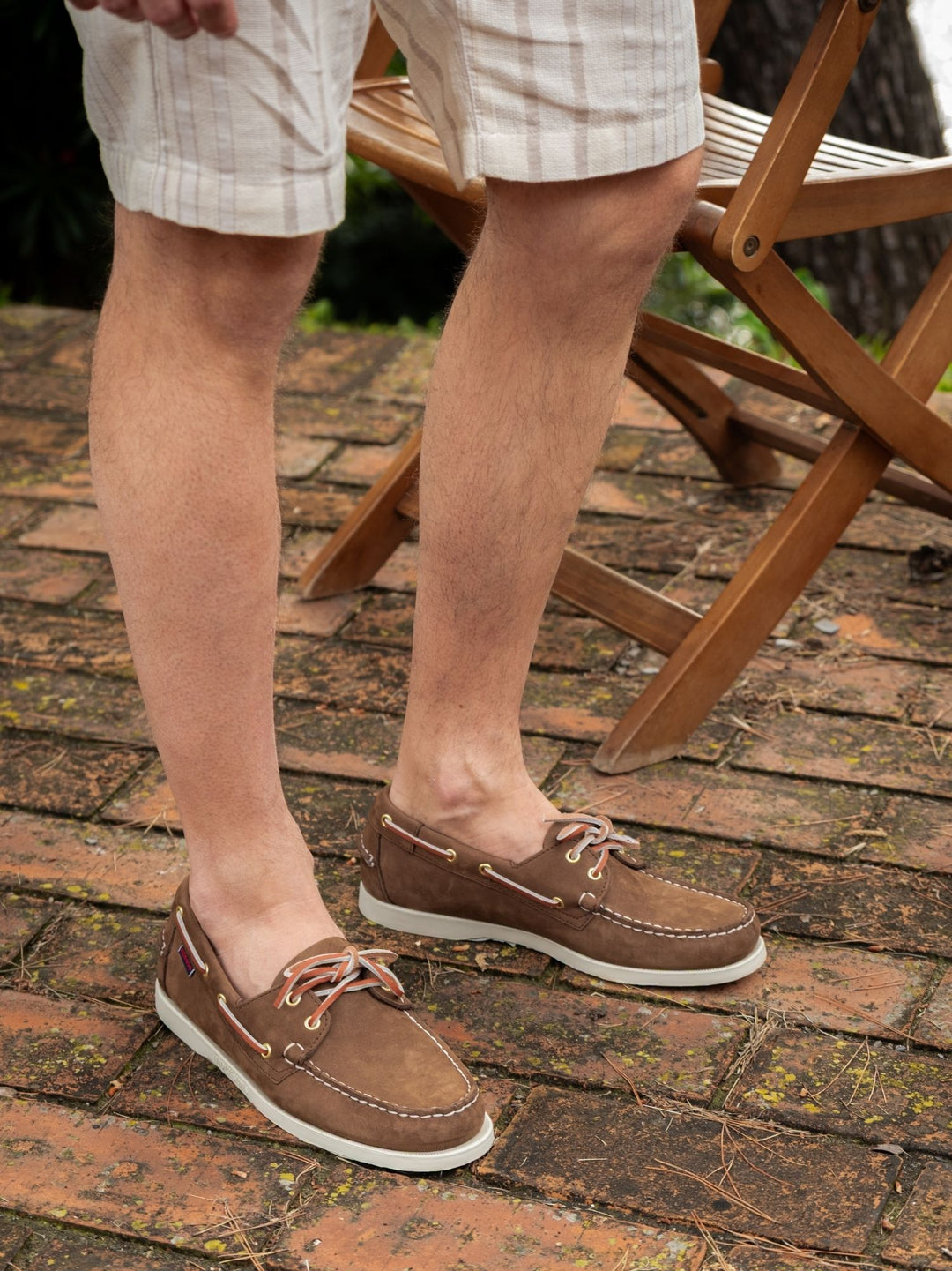 Mocassino Docksides Portland Nabuck marrone 7000GA0 ACO SEBAGO 