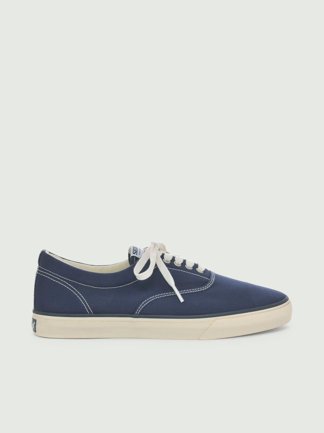 Retro sailing sneaker Hurricane Deck in cotone navy 72131BW 908 SEBAGO 
