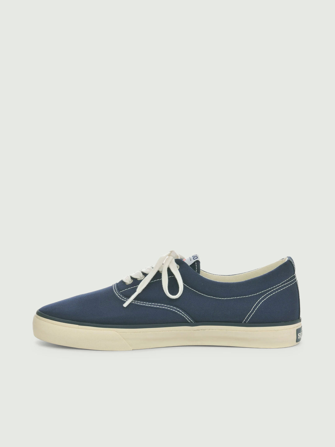 Retro sailing sneaker Hurricane Deck in cotone navy 72131BW 908 SEBAGO 