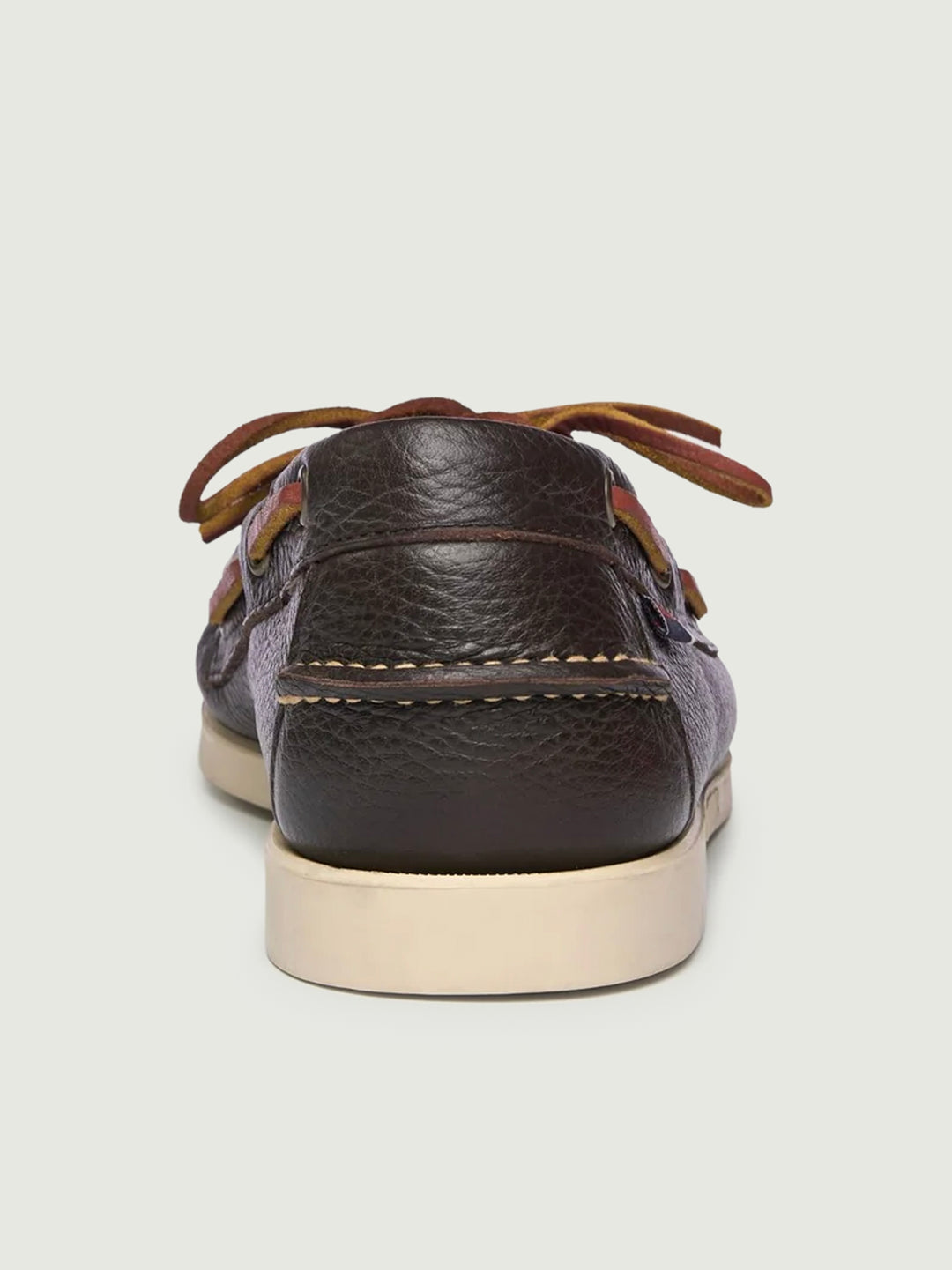 Mocassino Docksides Portland in pelle martellata marrone scuro 73118WW 901 SEBAGO 