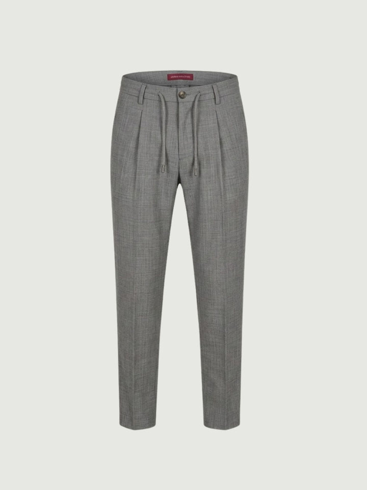 Pantalone chino con coulisse grigio PL0204M 9002 ANDREA MORANDO 