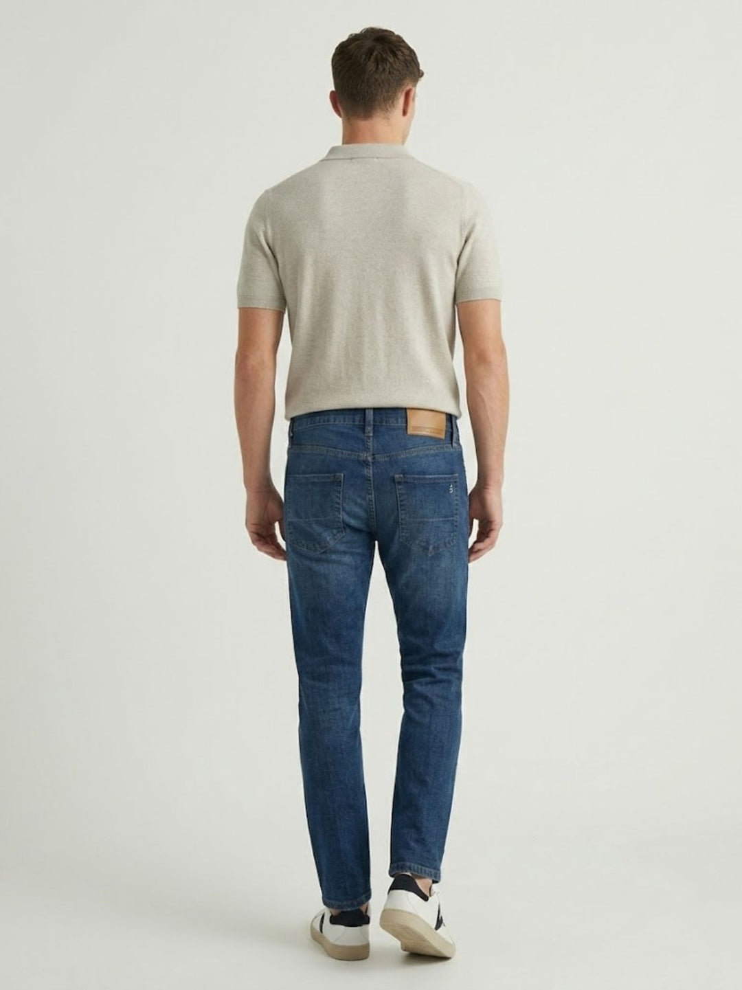 Jeans Danny regular cropped lavaggio medio DANNY027 B2 UNIFORM 