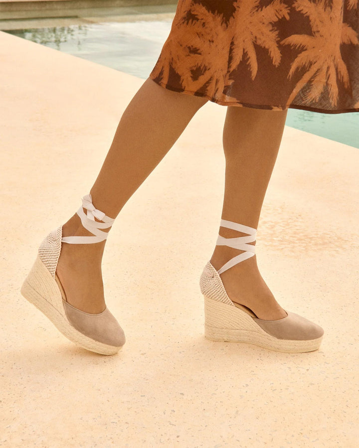 ESPADRILLAS ALTE SCAMOSCIATE TAUPE