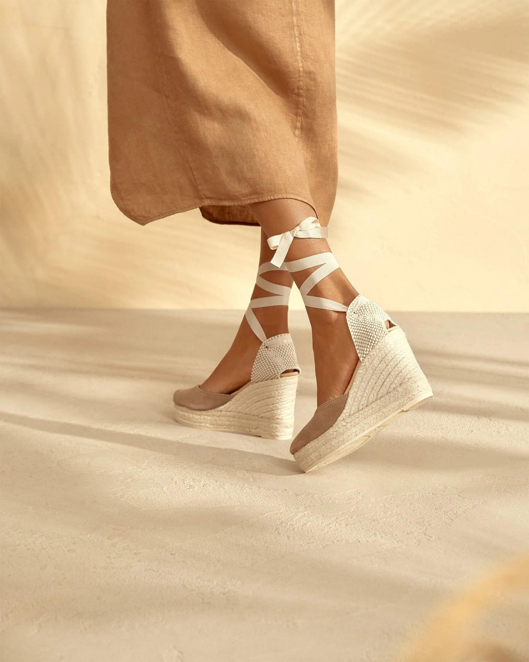 ESPADRILLAS ALTE SCAMOSCIATE TAUPE