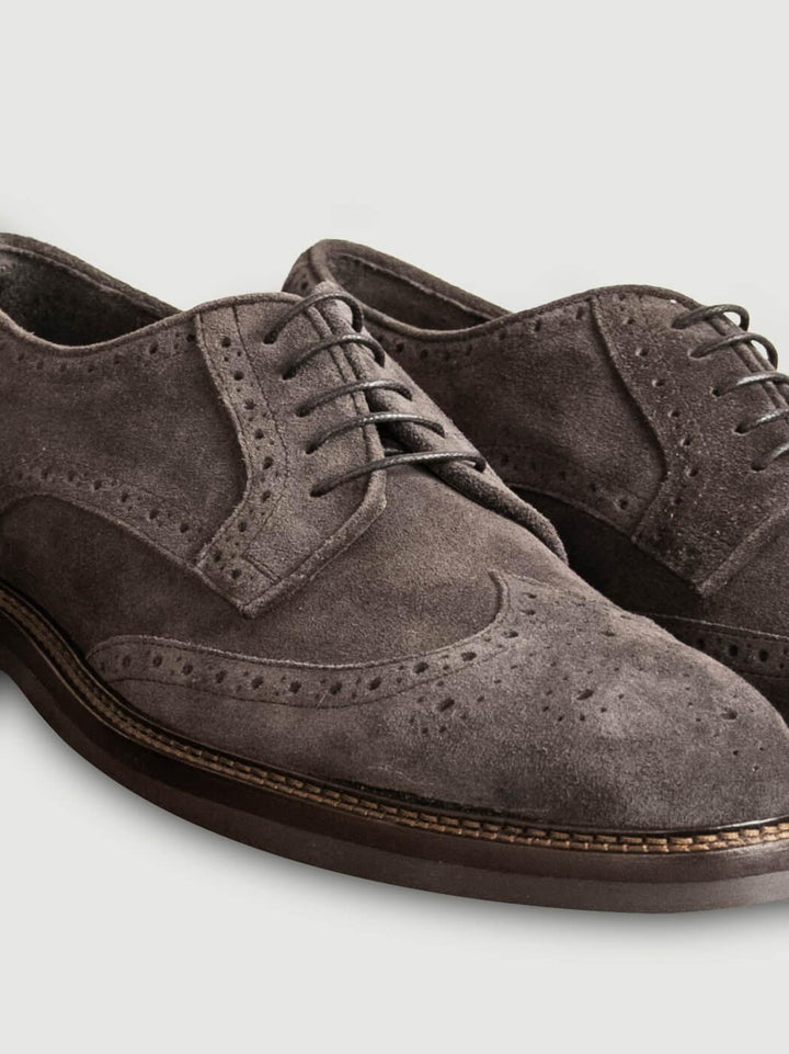 FRANCESINA IN CAMOSCIO MARRONE