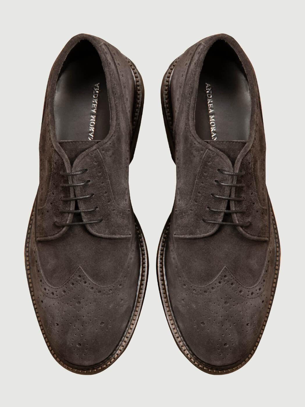 FRANCESINA IN CAMOSCIO MARRONE