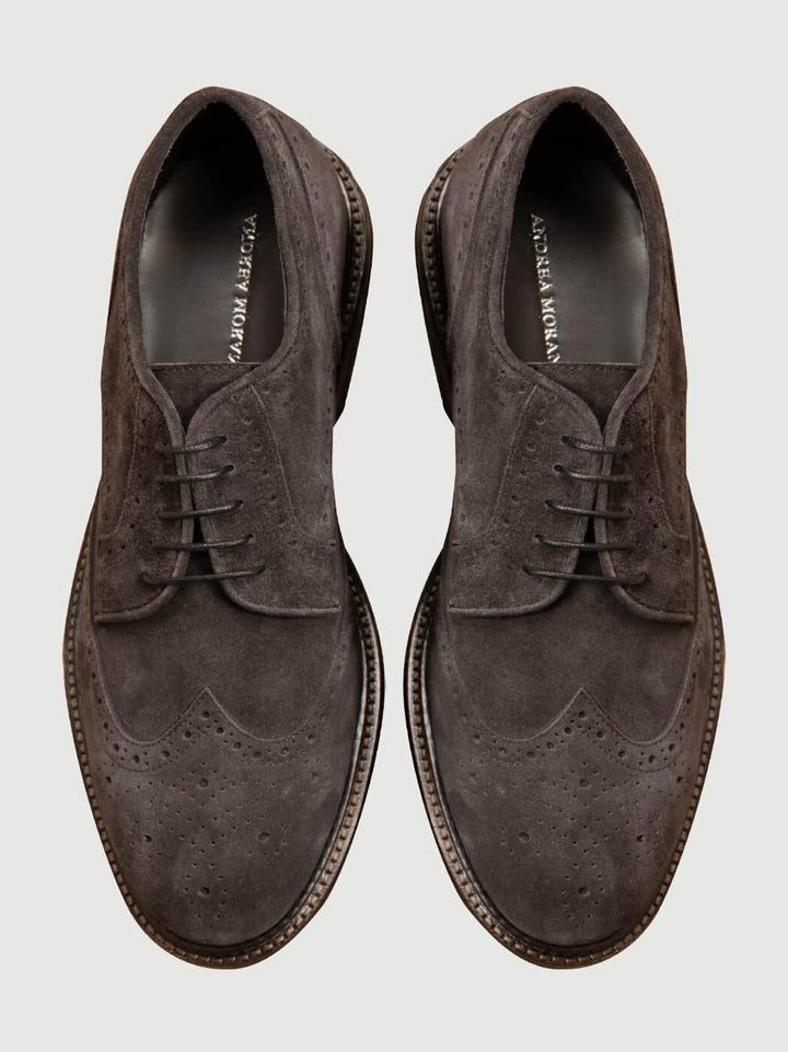 FRANCESINA IN CAMOSCIO MARRONE