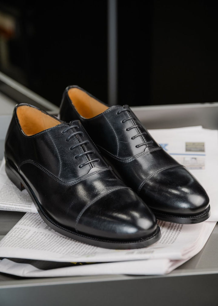 FRANCESINA IN PELLE NERA