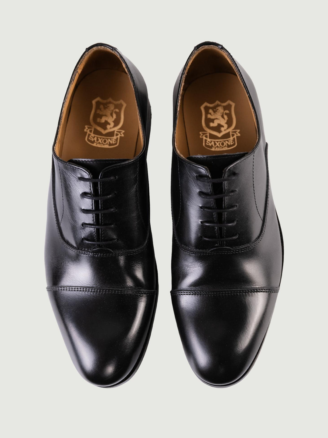 Francesina in pelle nera
