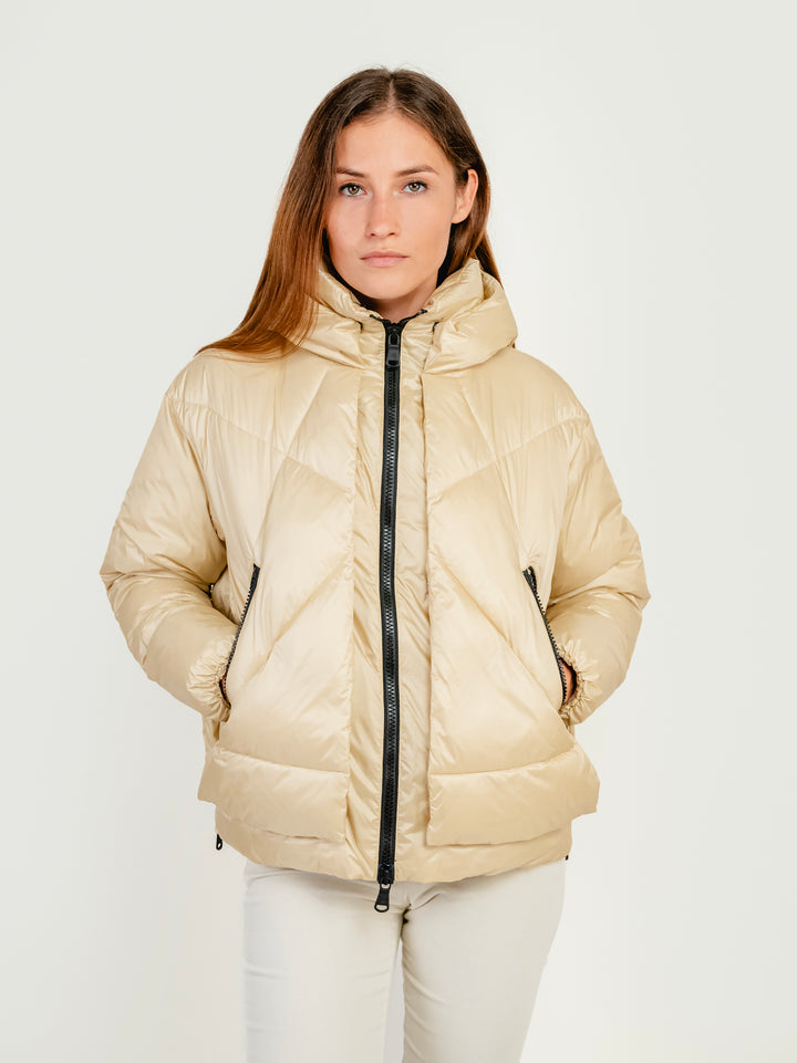 PIUMINO EUGENIE SHORT 2.0 BEIGE