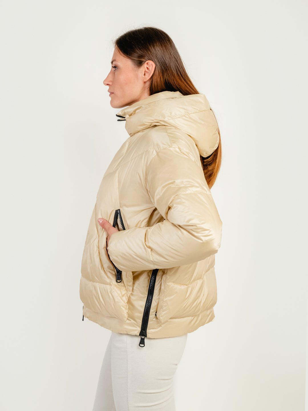 PIUMINO EUGENIE SHORT 2.0 BEIGE