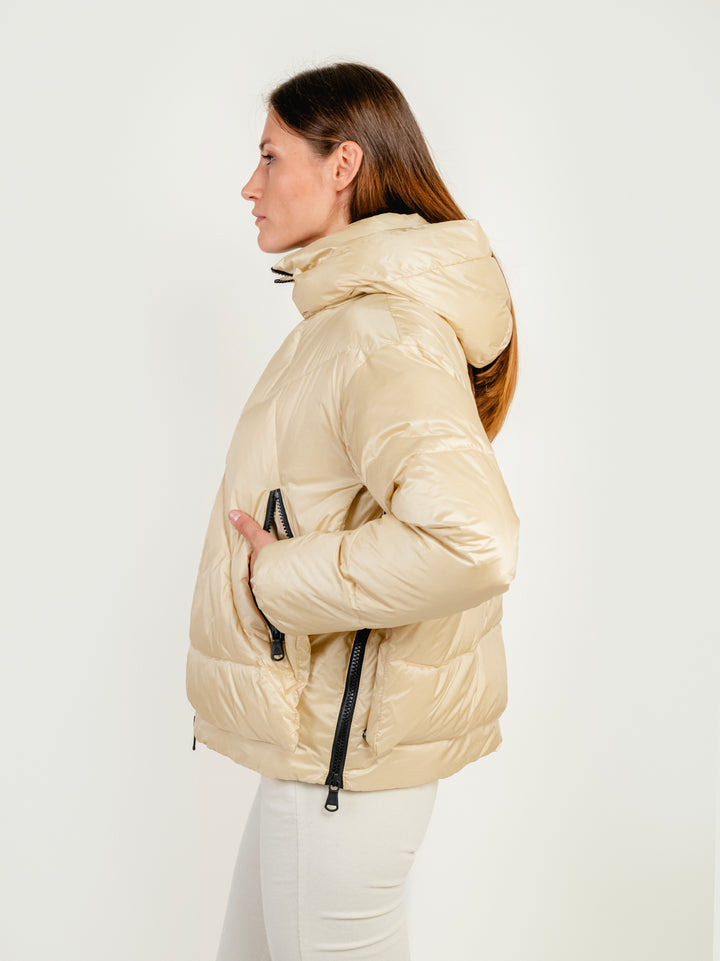 PIUMINO EUGENIE SHORT 2.0 BEIGE