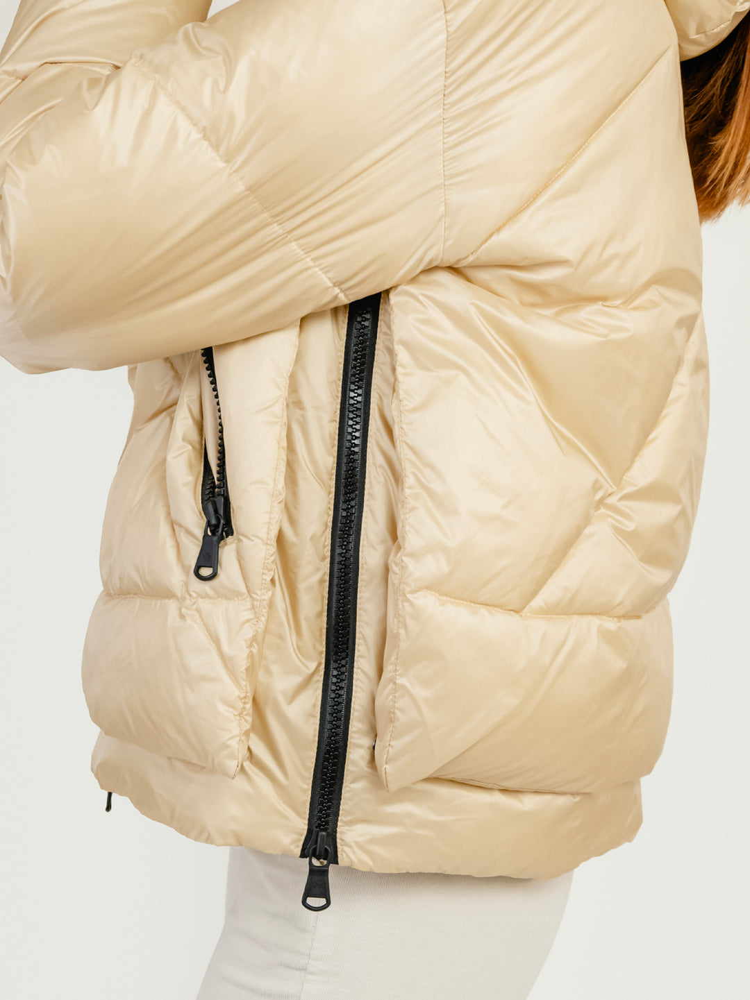 PIUMINO EUGENIE SHORT 2.0 BEIGE