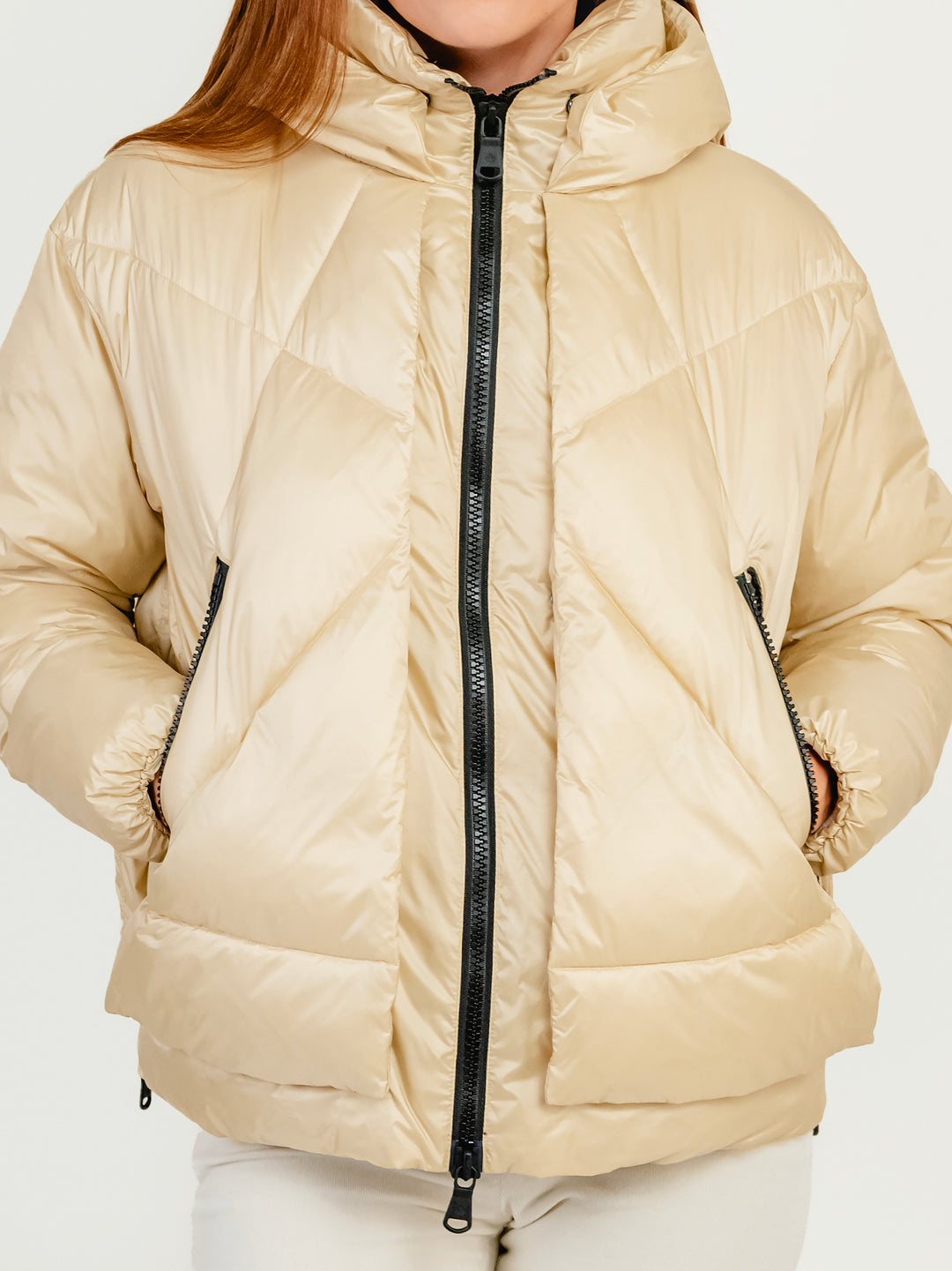 PIUMINO EUGENIE SHORT 2.0 BEIGE