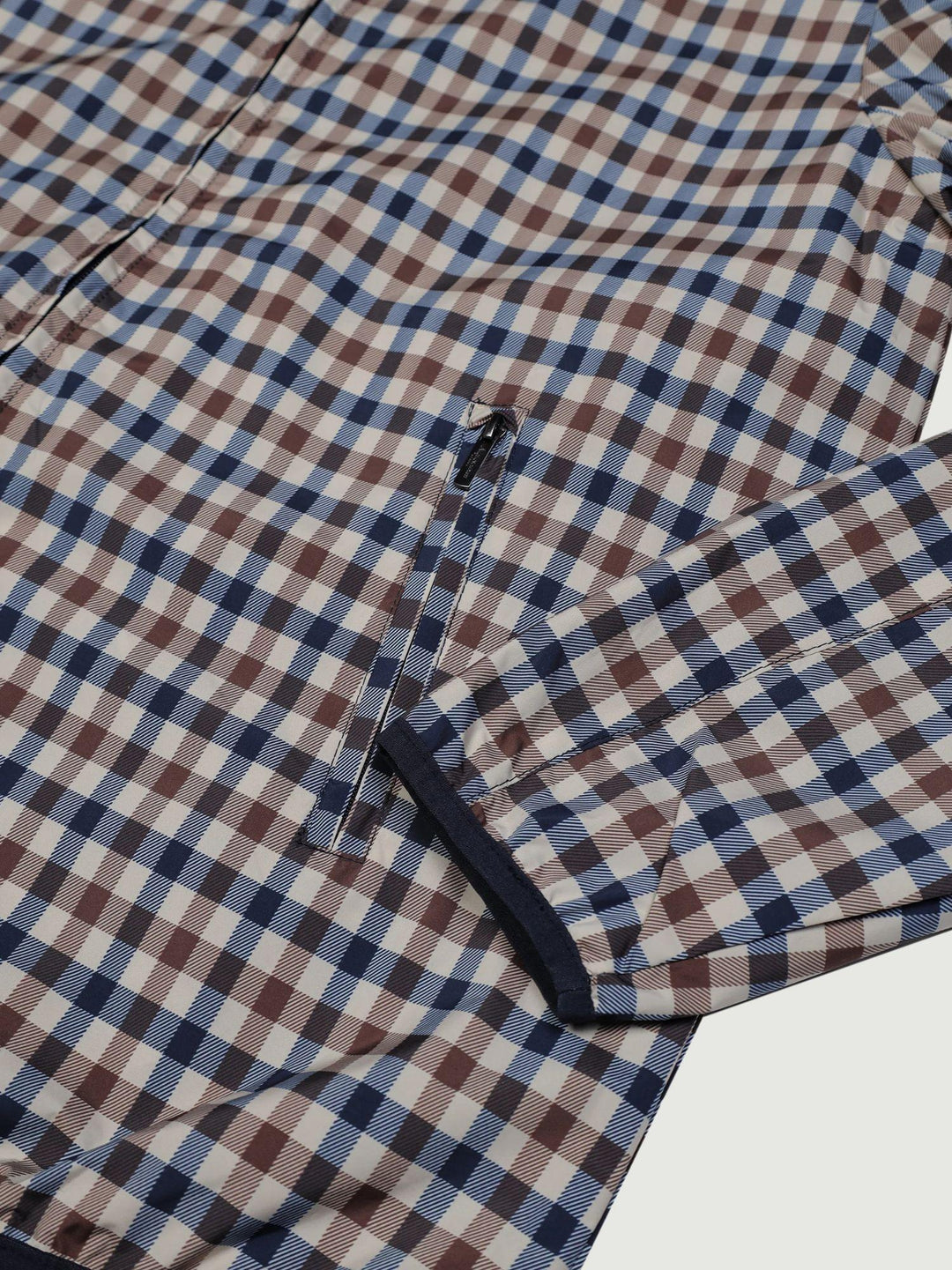 GIACCA CON CAPPUCCIO REVERSIBILE