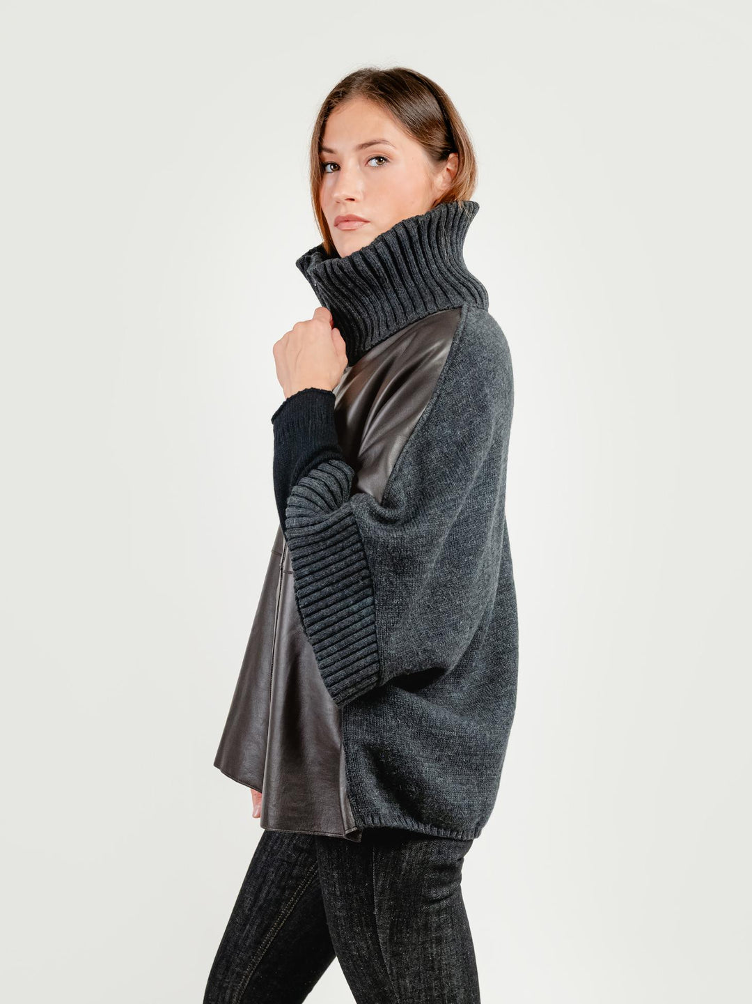 GIACCA MANTELLA LAVINIA CON PIUMINO 3 IN 1 TESTA MORO