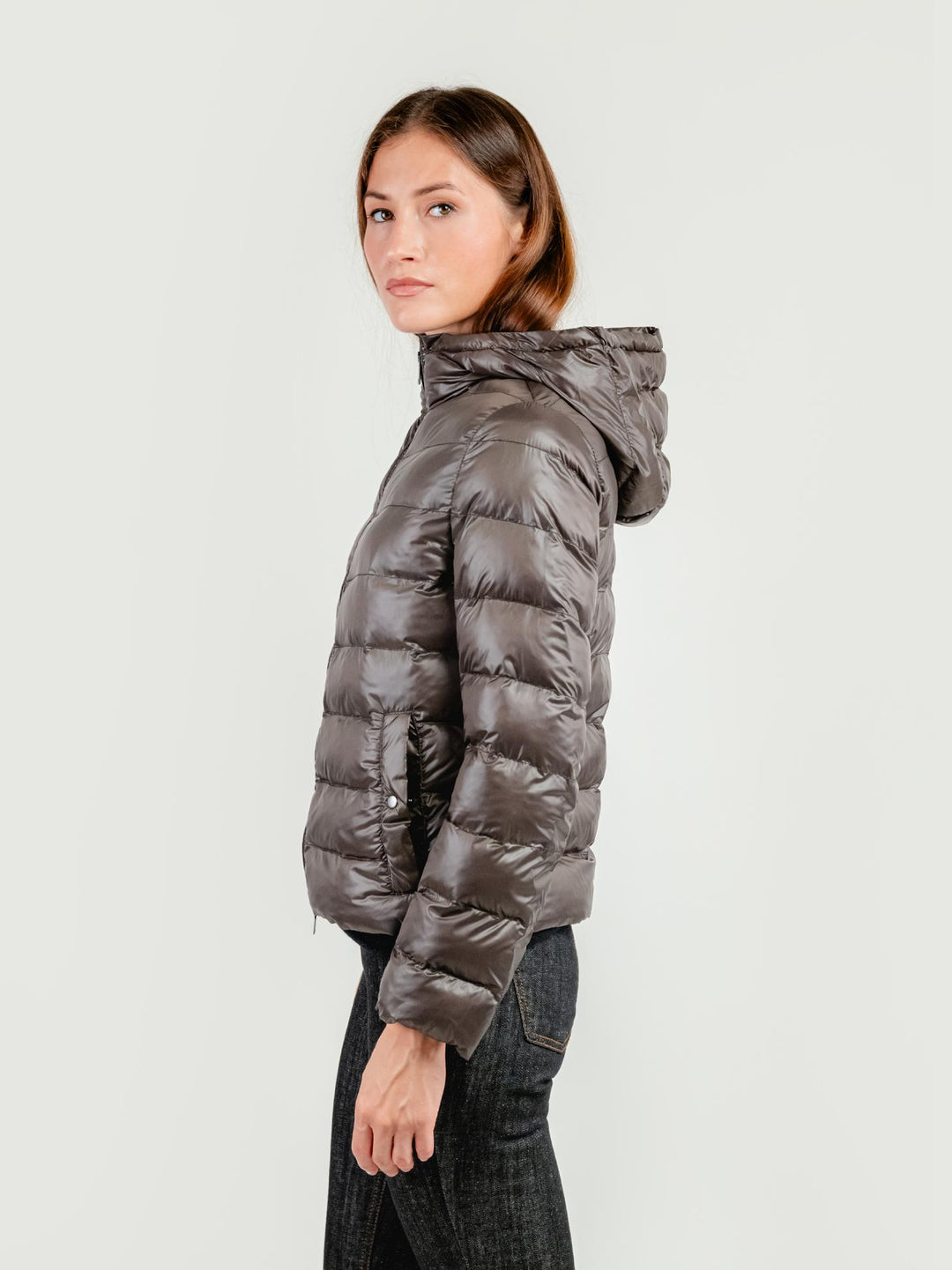 GIACCA MANTELLA LAVINIA CON PIUMINO 3 IN 1 TESTA MORO