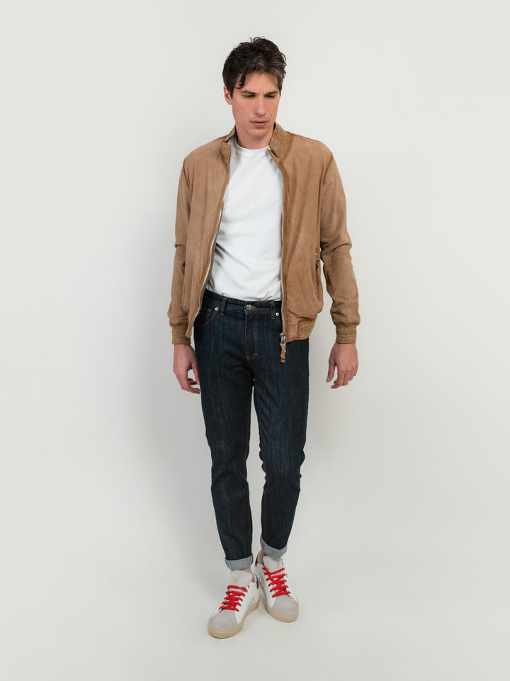 GIACCA SCAMOSCIATA BEIGE QUENTIN