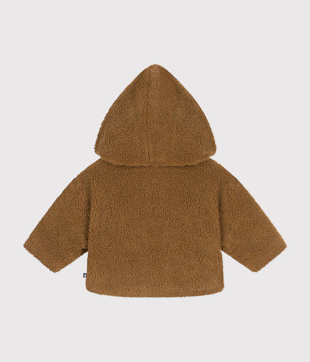Giacca con cappuccio in sherpa neonato