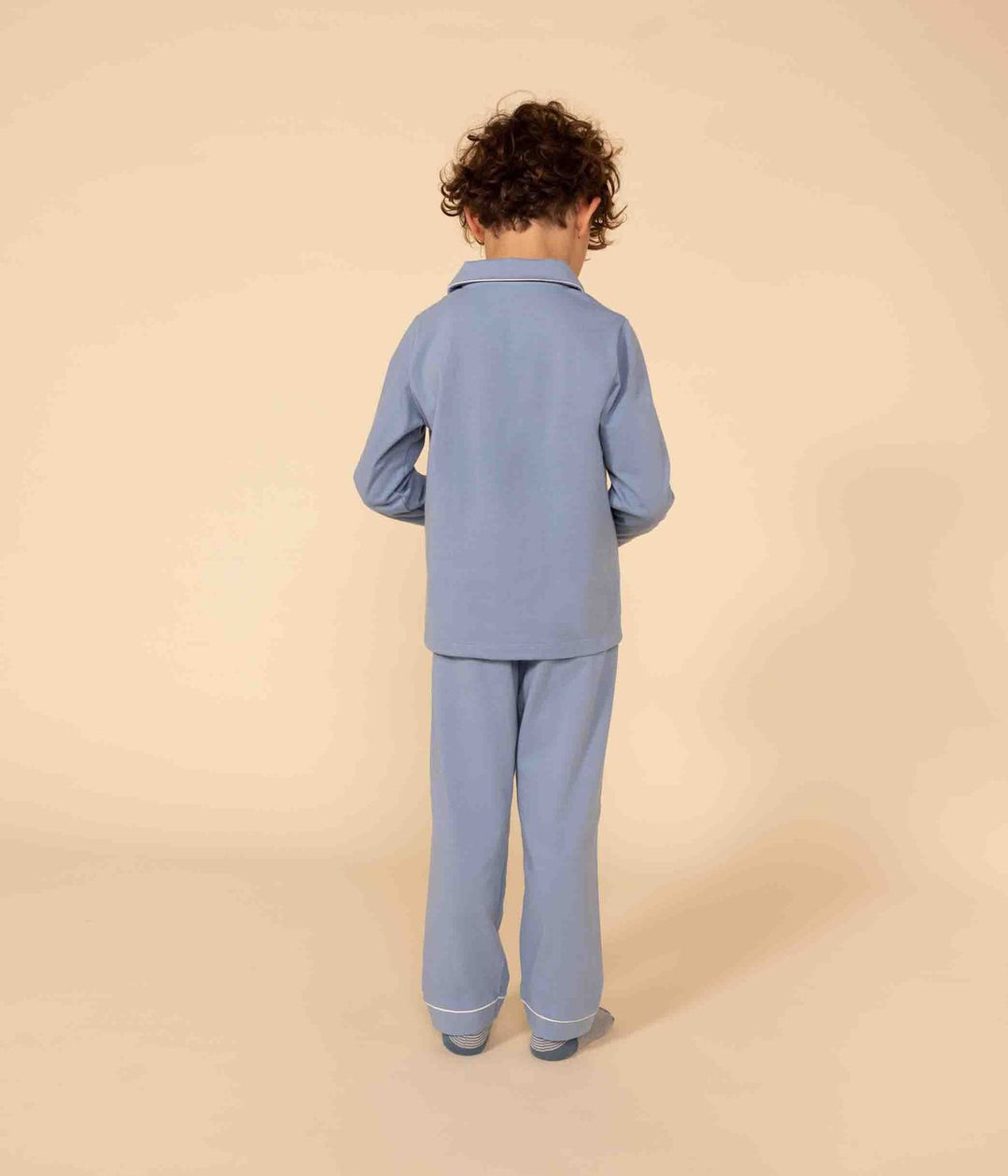 PIGIAMA BAMBINO IN JERSEY A082A 01 PETIT BATEAU 
