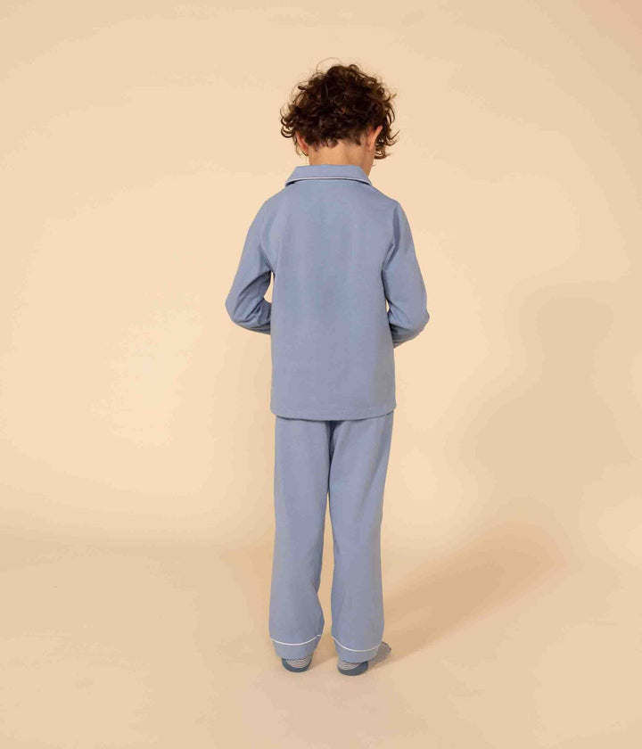 PIGIAMA BAMBINO IN JERSEY A082A 01 PETIT BATEAU 