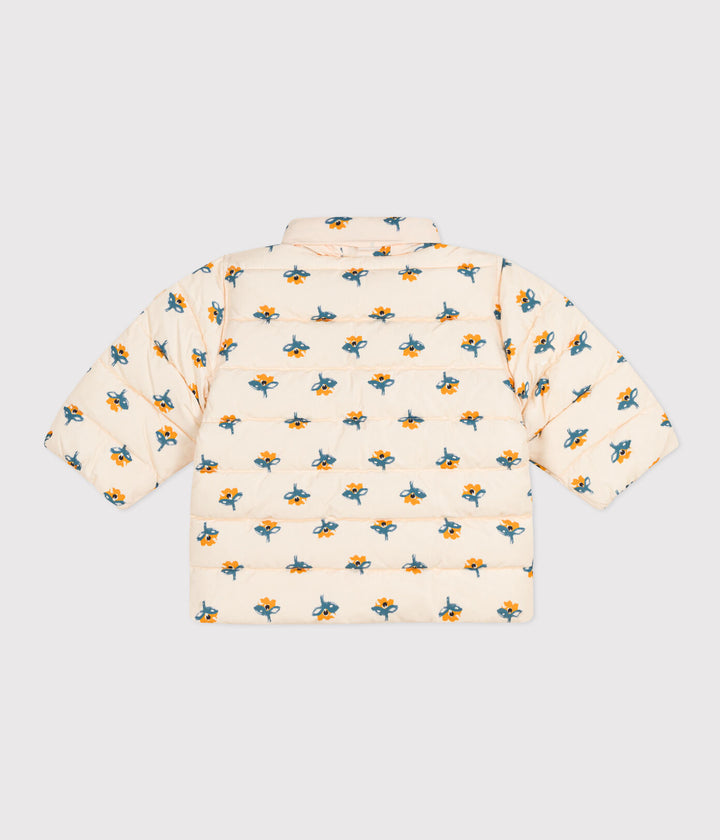 PIUMINO CON STAMPA E CAPPUCCIO RIPIEGABILE A08AU 01 PETIT BATEAU 