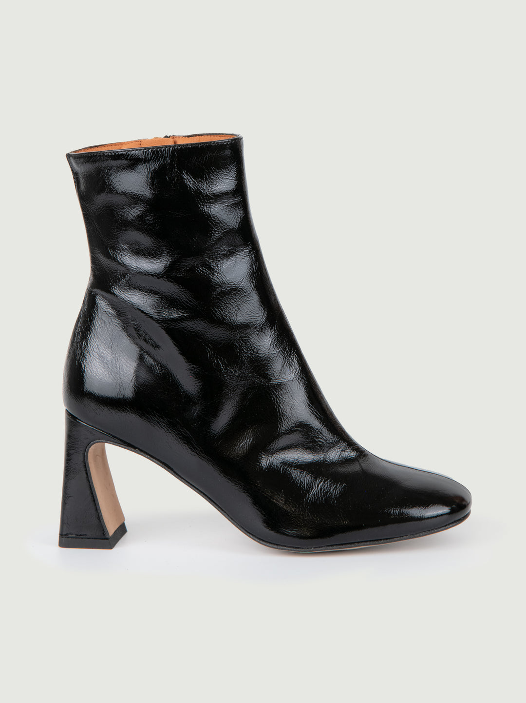 STIVALETTO IN PELLE NAPLAK NERA 24537 NERO ANDREA MORANDO 