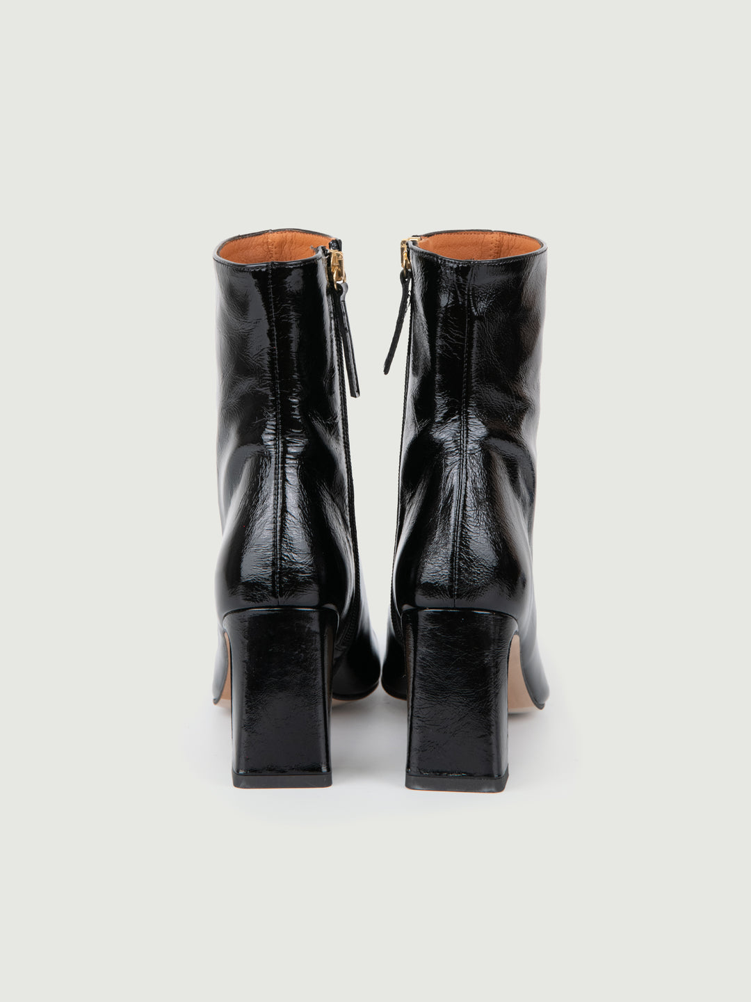 STIVALETTO IN PELLE NAPLAK NERA 24537 NERO ANDREA MORANDO 